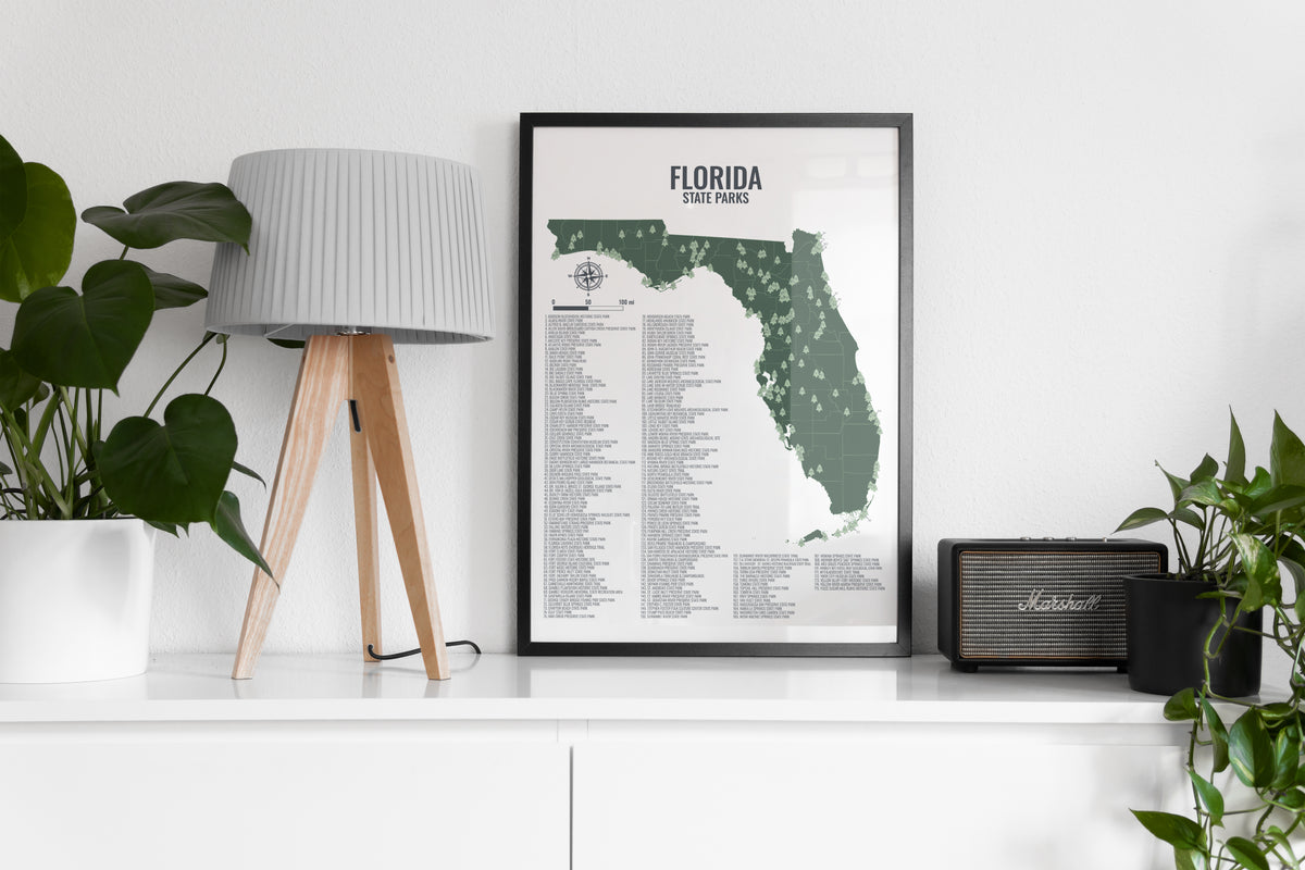 Florida State Parks Map – Maps By Paige