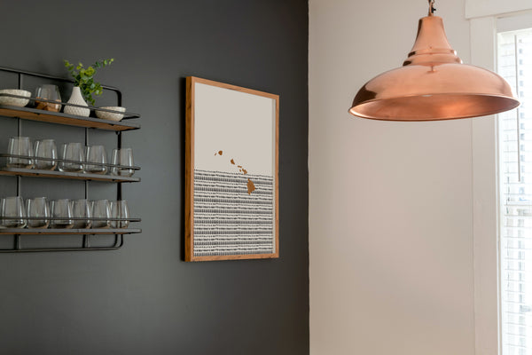 Hawaii Boho Wall Art Map