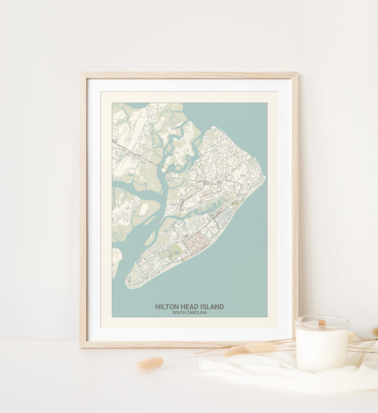 Hilton Head Island Map