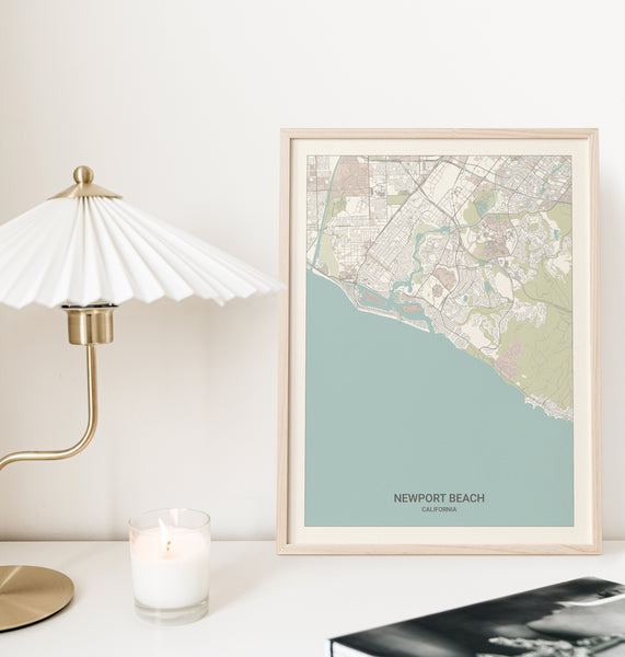 Newport Beach California Map