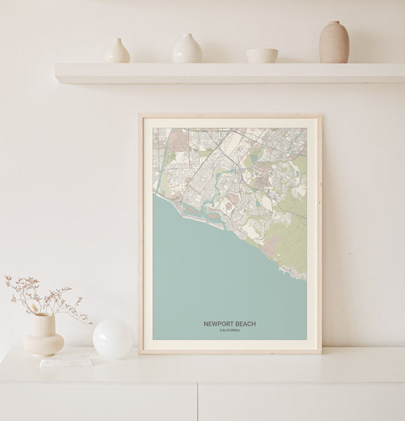 Newport Beach California Map