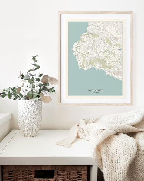 Palos Verdes California Map