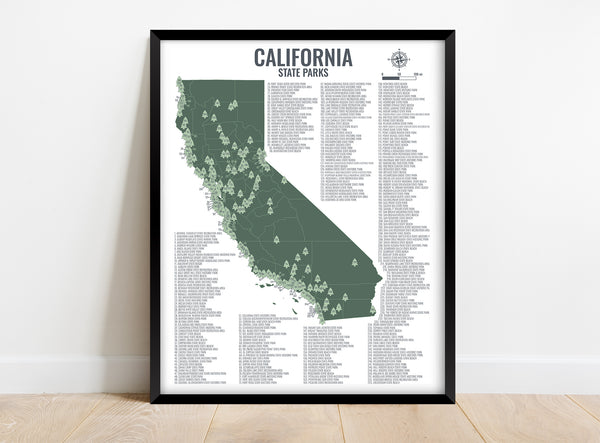 California State Parks Map