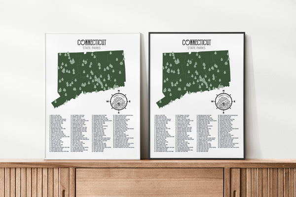 Connecticut State Parks Map