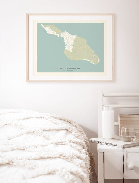 Maui Hawaii Map Print