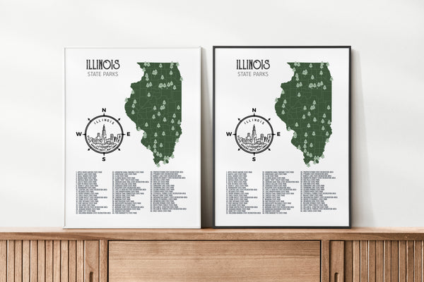Illinois State Park Map