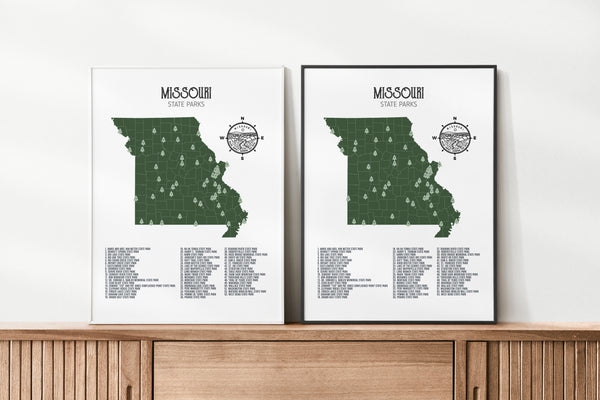 Missouri State Parks Map
