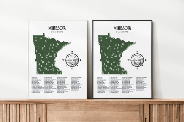 Minnesota State Parks Map