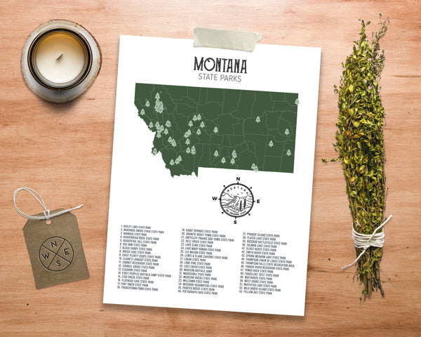 Montana State Parks Map