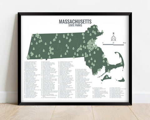 Massachusetts State Parks Map