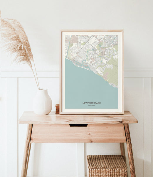 Newport Beach California Map