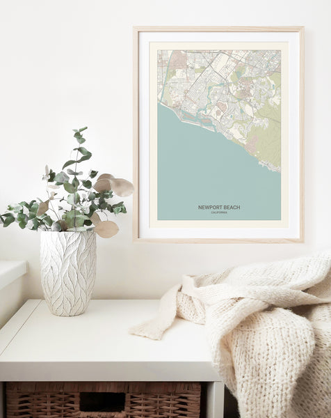 Newport Beach California Map