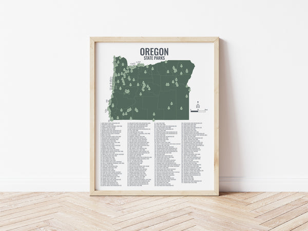 Oregon State Parks Map