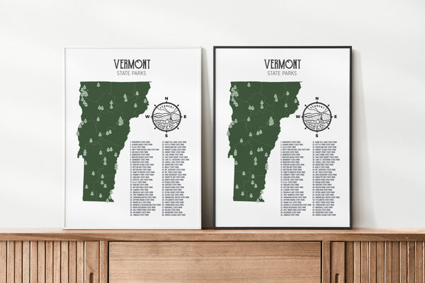 Vermont State Parks Map